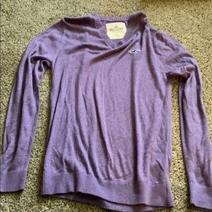 Purple Holister Sweater